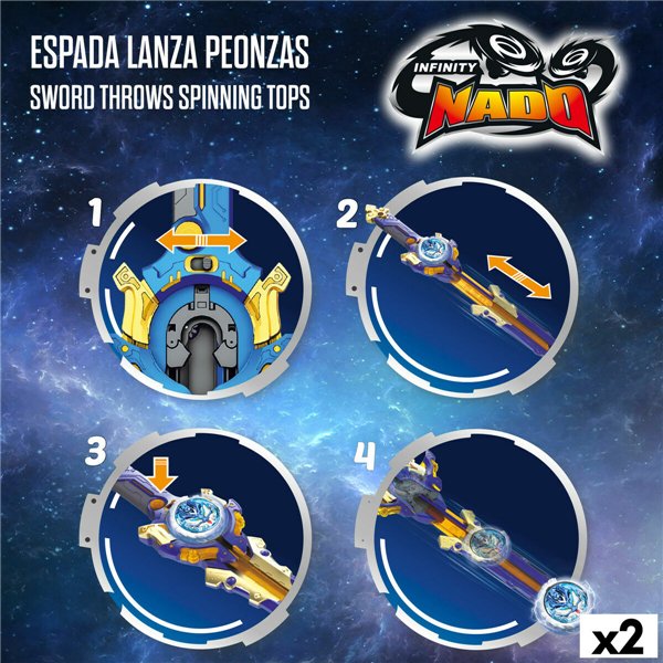 Spinning Top Infinity Nado (2 Units)
