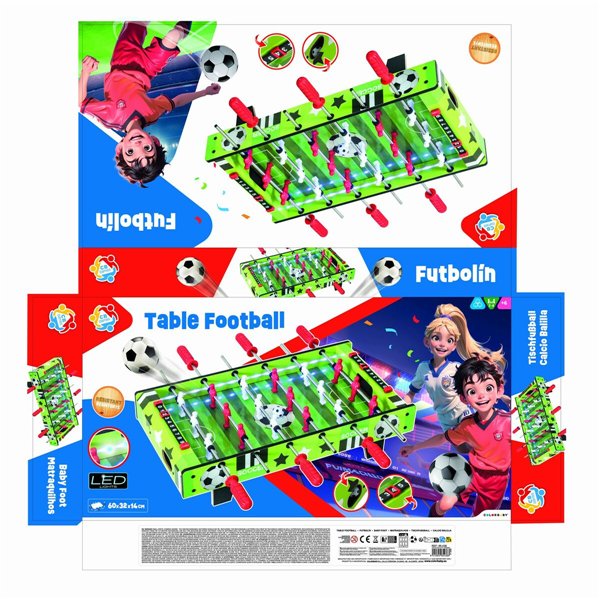 Table football CB Games 60 x 14 x 32 cm (2 Units)