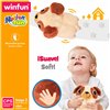 Motion-animated Stuffed Animal Winfun Plush Plastic 17 x 15 x 13 cm (2 Units)