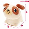 Motion-animated Stuffed Animal Winfun Plush Plastic 17 x 15 x 13 cm (2 Units)