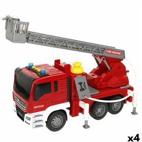 Fire Engine with Light and Sound Speed & Go 34 x 25 x 12 cm (4 Units)