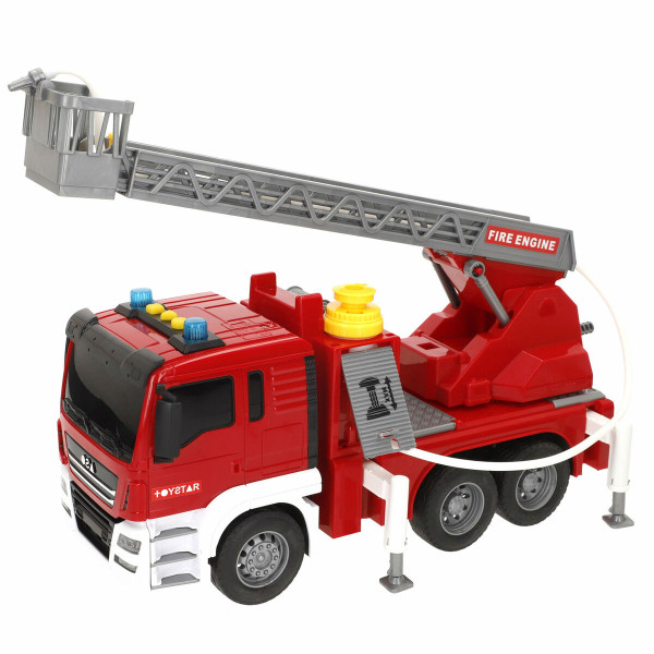 Fire Engine with Light and Sound Speed & Go 34 x 25 x 12 cm (4 Units)
