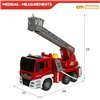 Fire Engine with Light and Sound Speed & Go 34 x 25 x 12 cm (4 Units)
