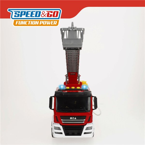 Fire Engine with Light and Sound Speed & Go 34 x 25 x 12 cm (4 Units)