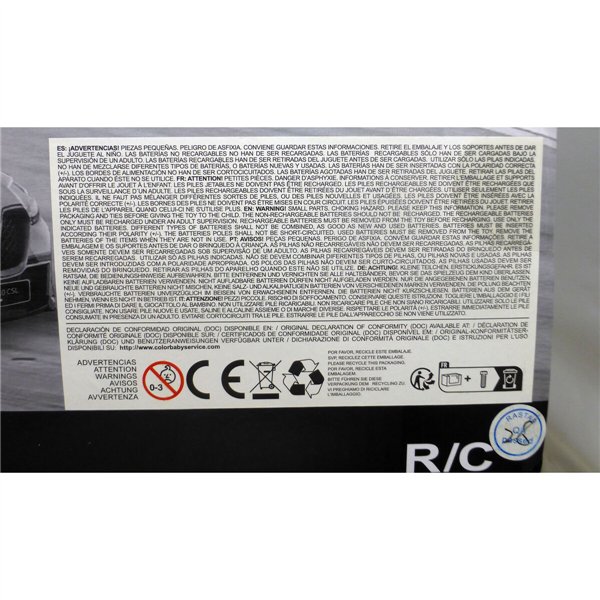 Remote-Controlled Car BMW Blue Red 1:14 34 x 10 x 13,5 cm (2 Units)