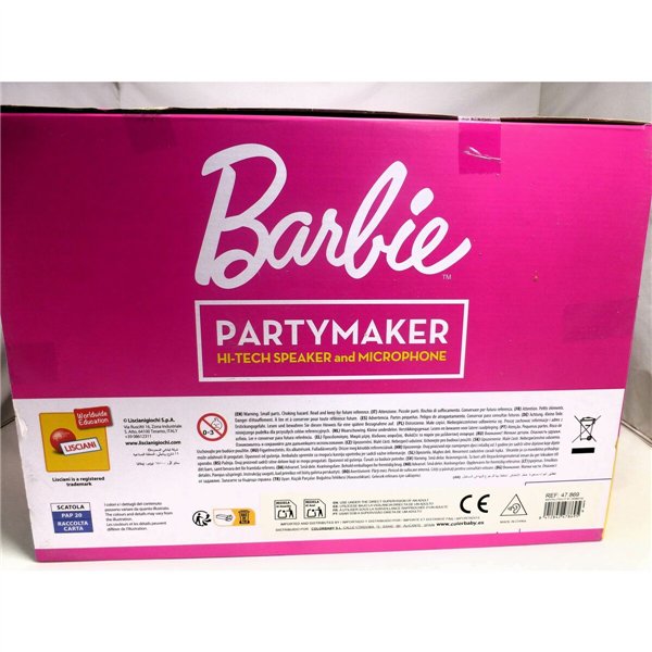 Karaoke Microphone Barbie