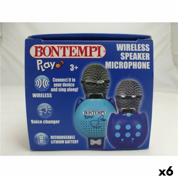Karaoke Microphone Bontempi 6 Units