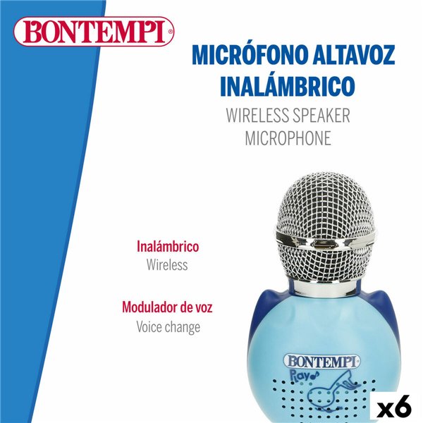 Karaoke Microphone Bontempi 6 Units