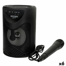 Speaker with Karaoke Microphone Bontempi 6 Units