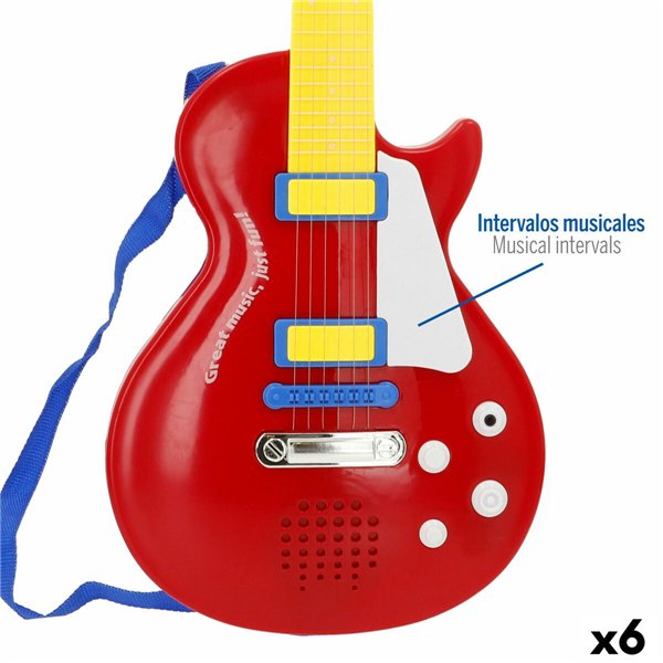 Baby Guitar Bontempi 20 x 56 x 4 cm (6 Units)