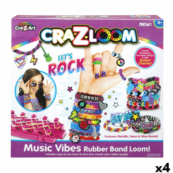 Make-Up Set Cra-Z-Art 33 x 5 x 3 cm (4 Units)