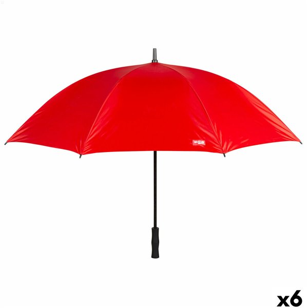 Umbrella Aktive Red Ø 150 cm 150 x 96 x 150 cm (6 Units)