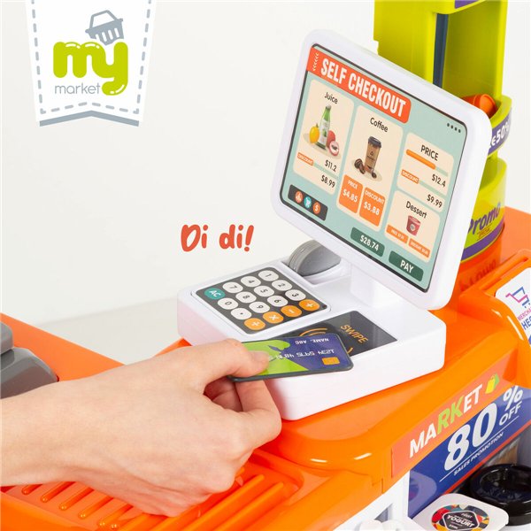 Toy Supermarket 50 x 82 x 42 cm 50 Pieces 2 Units