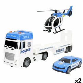 Vehicle Carrier Truck Speed & Go 55 x 17 x 12 cm (2 Units)