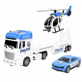 Vehicle Carrier Truck Speed & Go 55 x 17 x 12 cm (2 Units)