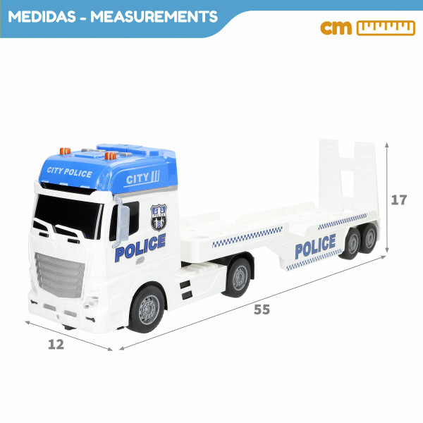 Vehicle Carrier Truck Speed & Go 55 x 17 x 12 cm (2 Units)