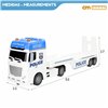 Vehicle Carrier Truck Speed & Go 55 x 17 x 12 cm (2 Units)