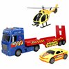 Vehicle Carrier Truck Speed & Go 55 x 17 x 12 cm (2 Units)
