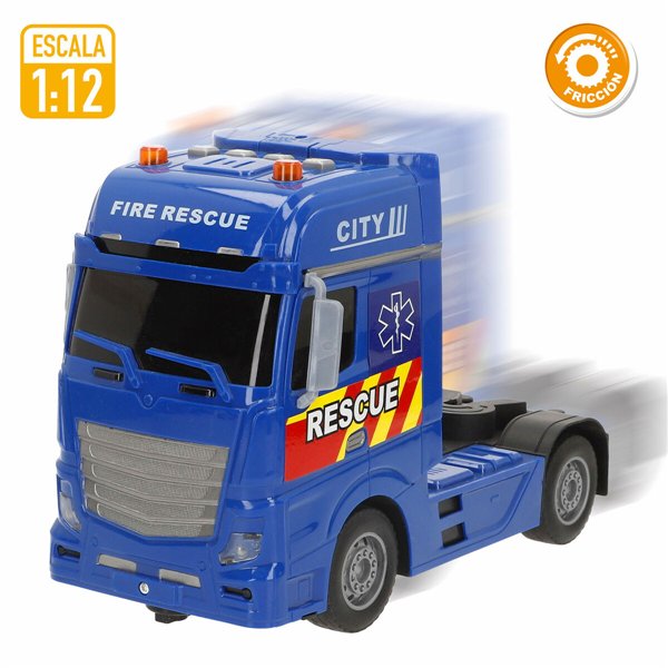 Vehicle Carrier Truck Speed & Go 55 x 17 x 12 cm (2 Units)