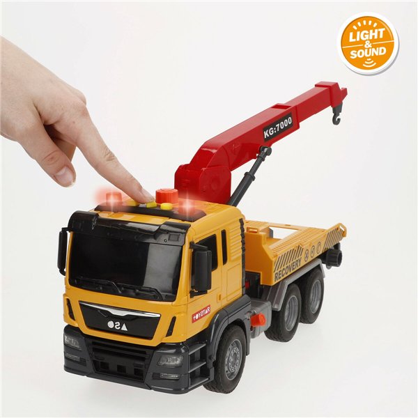 Crane Lorry Speed & Go 33 x 23 x 12 cm (4 Units)