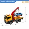 Crane Lorry Speed & Go 33 x 23 x 12 cm (4 Units)