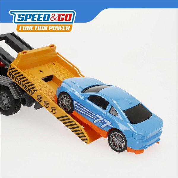 Crane Lorry Speed & Go 33 x 23 x 12 cm (4 Units)