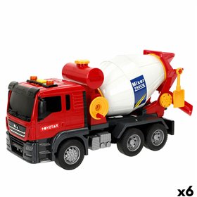 Concrete Mixer Lorry Speed & Go 26 x 14 x 9 cm (6 Units)