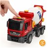 Concrete Mixer Lorry Speed & Go 26 x 14 x 9 cm (6 Units)