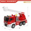 Fire Engine with Light and Sound Speed & Go 26 x 14 x 9 cm (6 Units)