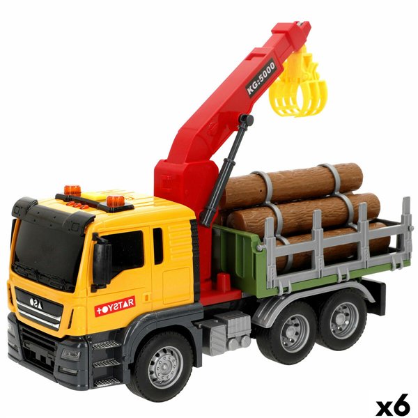 Crane Lorry Speed & Go 26 x 13 x 10 cm (6 Units)