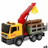 Crane Lorry Speed & Go 26 x 13 x 10 cm (6 Units)