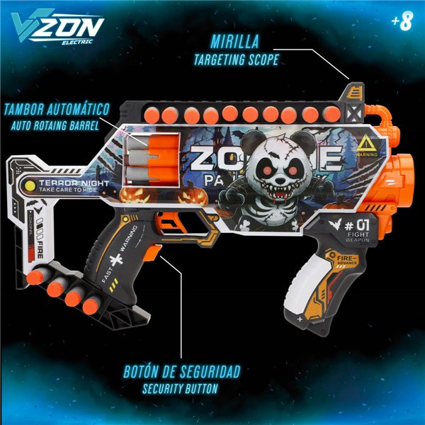 Dart Gun Colorbaby 35 x 22 x 6 cm 4 Units