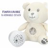 Plush Toy Projector Colorbaby Plush Plastic 20 x 25 x 12 cm (4 Units)