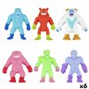 Action Figures 8 x 8 x 2 cm 6 Pieces (6 Units)
