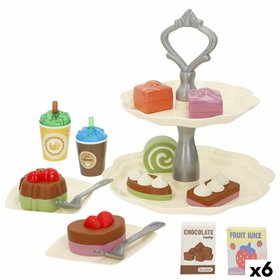 Toy Food Set 16 Pieces (6 Units)