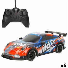 Remote-Controlled Car 1:18 27 x 7 x 11 cm (6 Units)