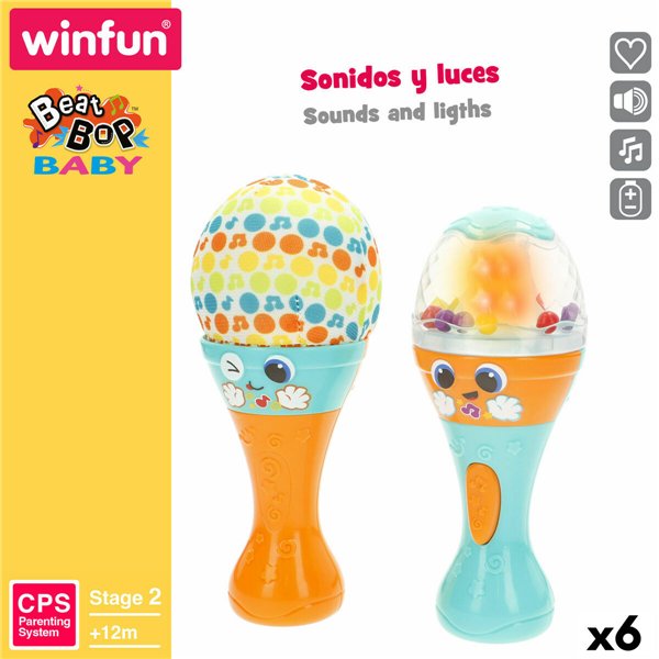 Musical Toy Winfun 7 x 17 x 7 cm (6 Units)