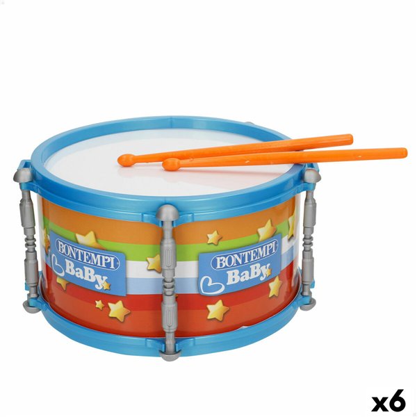 Drum Bontempi 24 x 13 x 24 cm (6 Units)