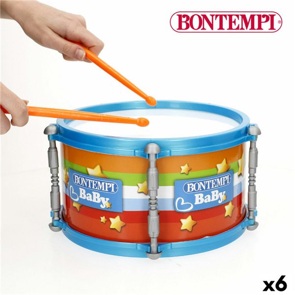 Drum Bontempi 24 x 13 x 24 cm (6 Units)