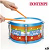 Drum Bontempi 24 x 13 x 24 cm (6 Units)