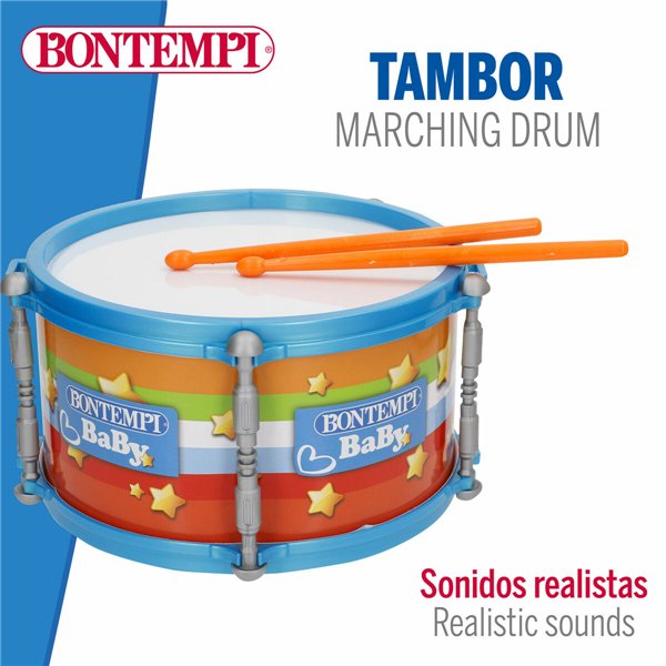 Drum Bontempi 24 x 13 x 24 cm (6 Units)