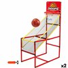 Basketball Basket Colorbaby 41 x 120 x 80 cm (2 Units)