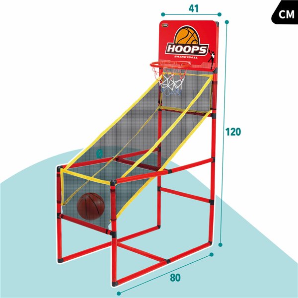 Basketball Basket Colorbaby 41 x 120 x 80 cm (2 Units)