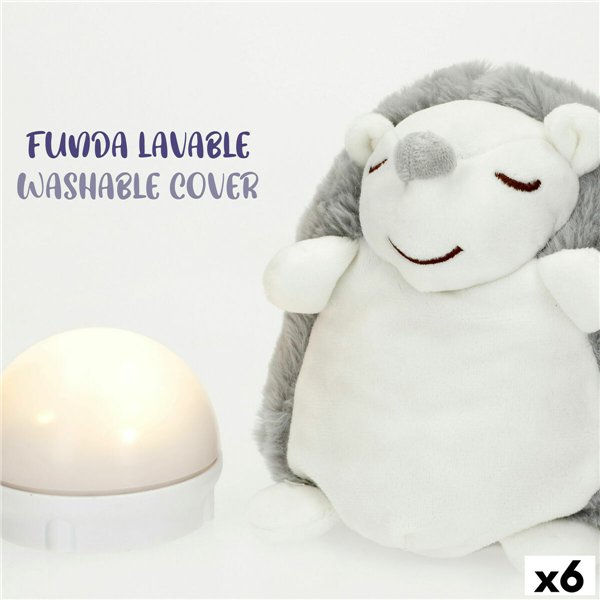 Musical Plush Toy Colorbaby Plastic 16 x 14 x 14 cm (6 Units)