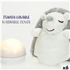 Musical Plush Toy Colorbaby Plastic 16 x 14 x 14 cm (6 Units)