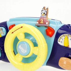 Steering Wheel for Pushchair Bluey 26 x 16 x 7 cm (4 Units)