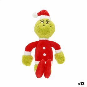 Fluffy toy The Grinch Red Polyester Plush (12 Units)