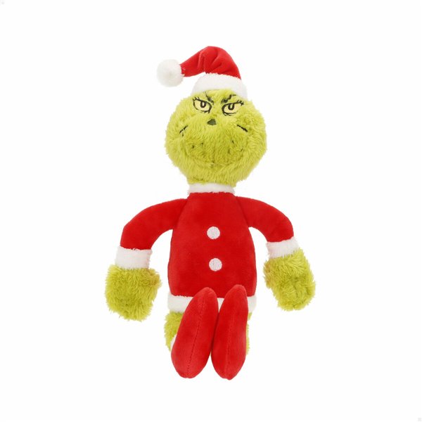 Fluffy toy The Grinch Red Polyester Plush (12 Units)