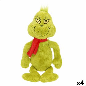 Fluffy toy The Grinch Red Polyester Plush (4 Units)