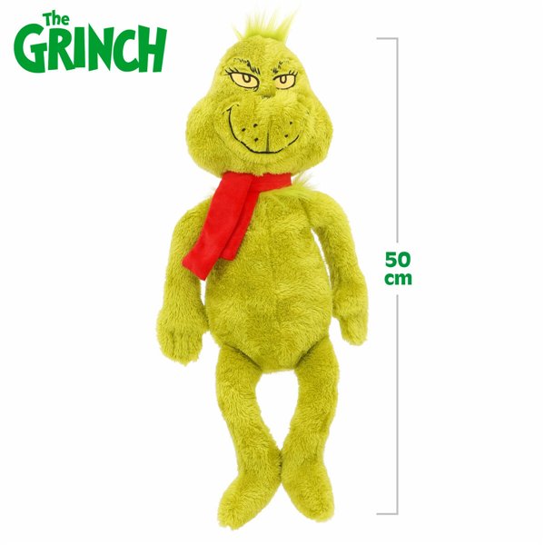 Fluffy toy The Grinch Red Polyester Plush (4 Units)